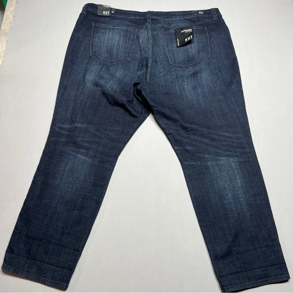 NWT KUT from the Kloth CATHERINE BOYFRIEND Denim Jeans Size 24 W x 28 - Picture 9 of 13